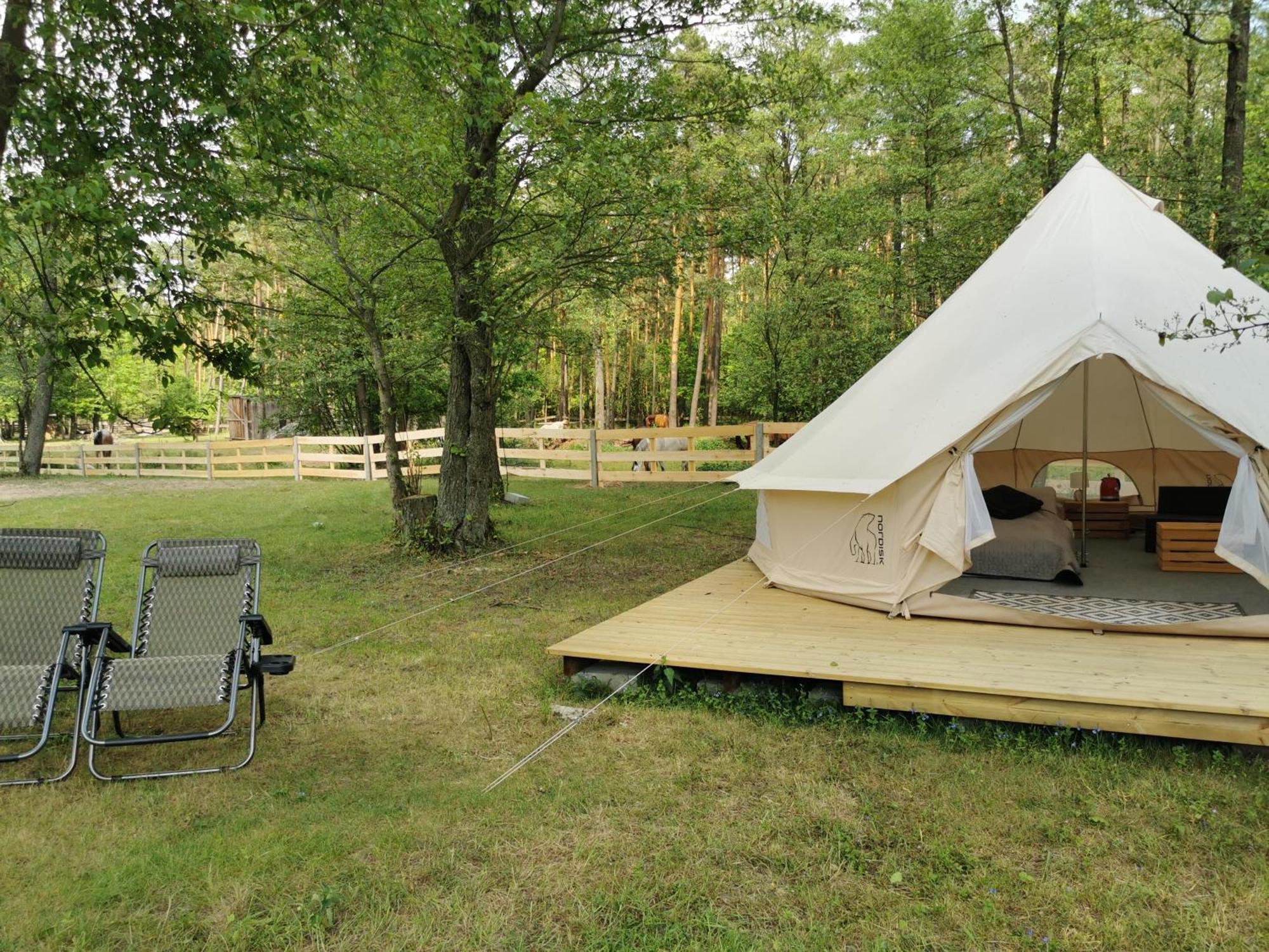 Glamping Kaliska Hotel Łochów Eksteriør billede